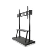 Kaasaskantav põrandaalus TECHLY Signage Display Mount ICA-TR31 55-tollistele kuni 120-tollistele ekraanidele, VESA 1200x600, max koormus 150 kg, must