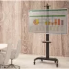 Techly terasest liigutatav põrandatugi ICA-TR36 reguleeritava kõrgusega, telerile 60 inch kuni 100 inch
