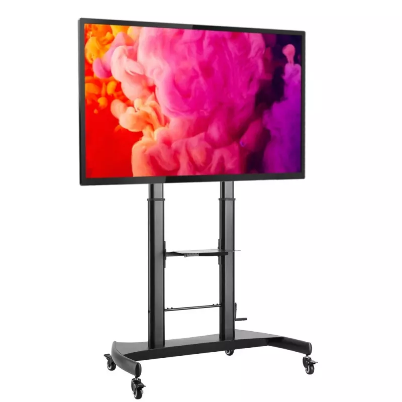 Techly terasest liigutatav põrandatugi ICA-TR36 reguleeritava kõrgusega, telerile 60 inch kuni 100 inch