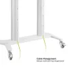 Techly ICA-TR49W multimeediakäru/statiiv valge lameekraanile