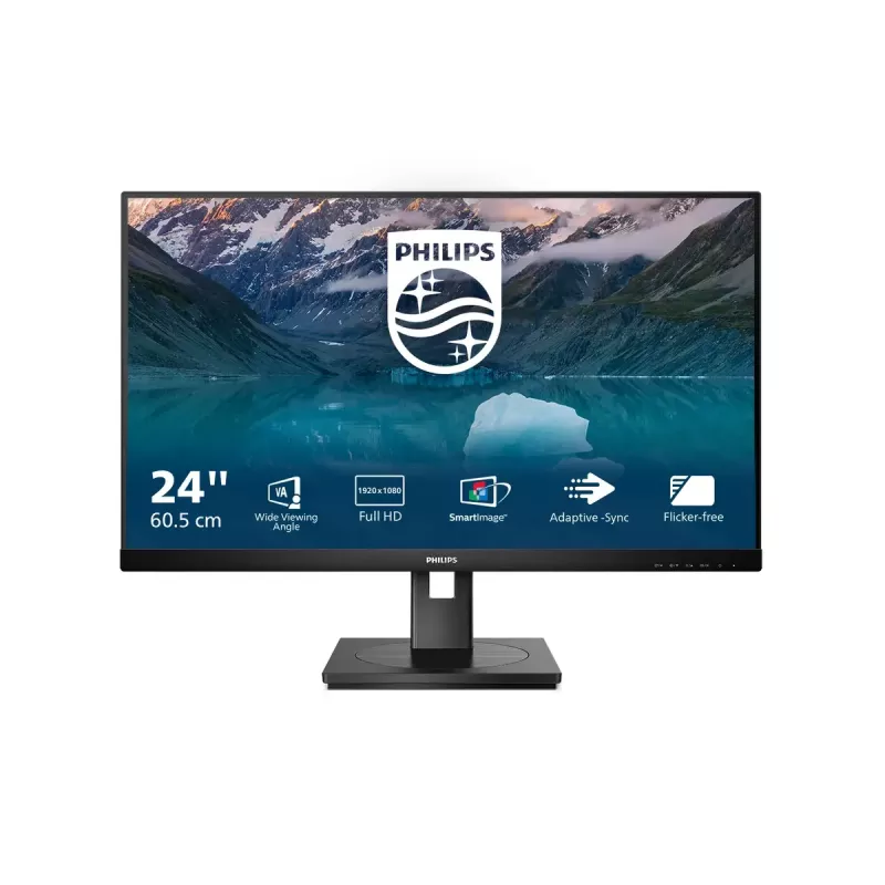 Philips S Line 242S9JML/00 arvutimonitor 61 cm (24 tolli) 1920 x 1080 pikslit Full HD LCD must