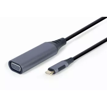 GEMBIRD USB-C VGA-kuvaridapter, 15 cm, kosmosehall