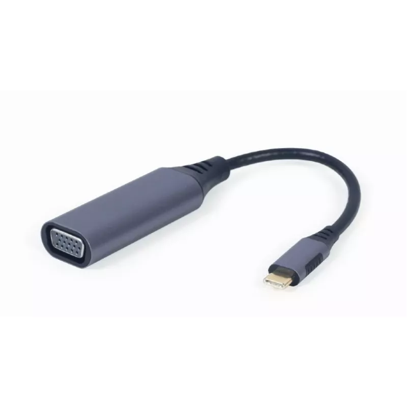 GEMBIRD USB-C VGA-kuvaridapter, 15 cm, kosmosehall