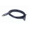 Gembird CC-USB3C-DPF-01-6 videokaabli adapter 1,8 m USB USB-C DisplayPort