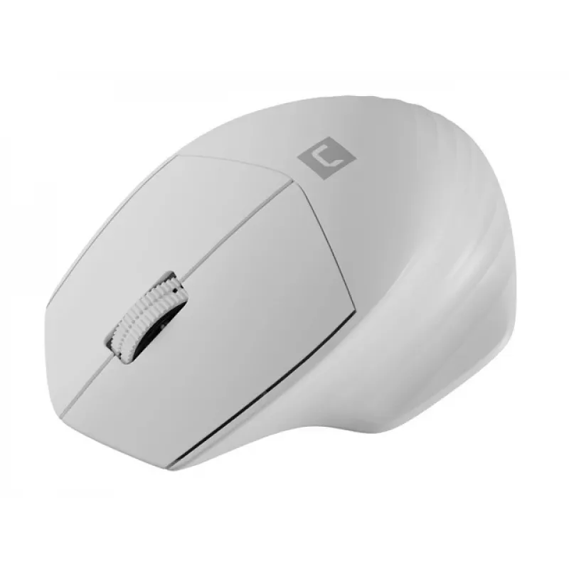 Juhtmeta Bluetooth optiline hiir NATEC Siskin 2 — 1600 DPI, Bluetooth 5.0, paremakäeline, valge