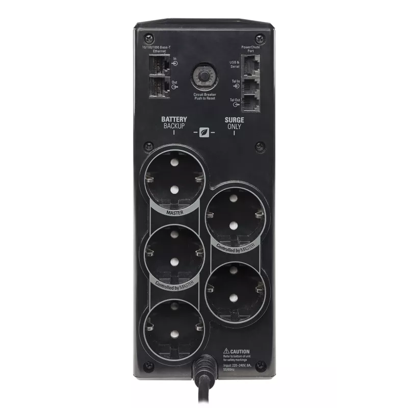 APC Back-UPS PRO BR900G-GR - 900VA, 5x Schuko pistikupesa, USB, Line-Interactive, 0,9 kVA, 540 W, 156 V, 300 V, 50/60 Hz
