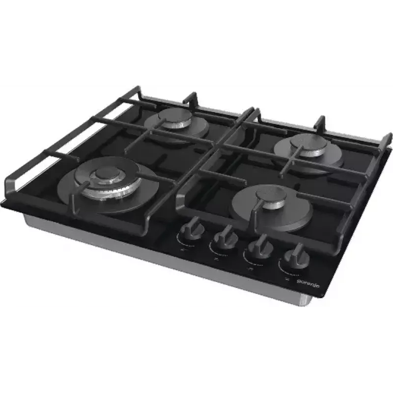 Gorenje GTW641EB pliit Must Sisseehitatav 60 cm Gaas 4 tsooni