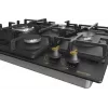 Gorenje GW6D42CLB pliidiplaat Must Sisseehitatav 60 cm Gaas 4 tsooni