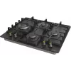 Gorenje GW6D42CLB pliidiplaat Must Sisseehitatav 60 cm Gaas 4 tsooni