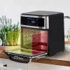 Kuumaõhufritüürahi Adler AD 6309 13 L 2500 W Must/Hõbedane, puutetundlik juhtimine, röstimisvarras
