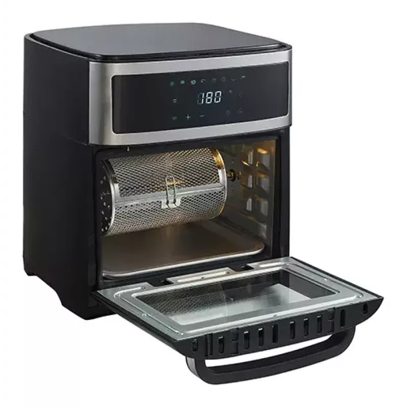 Kuumaõhufritüürahi Adler AD 6309 13 L 2500 W Must/Hõbedane, puutetundlik juhtimine, röstimisvarras