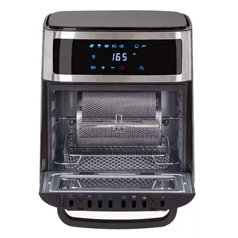 Kuumaõhufritüürahi Adler AD 6309 13 L 2500 W Must/Hõbedane, puutetundlik juhtimine, röstimisvarras