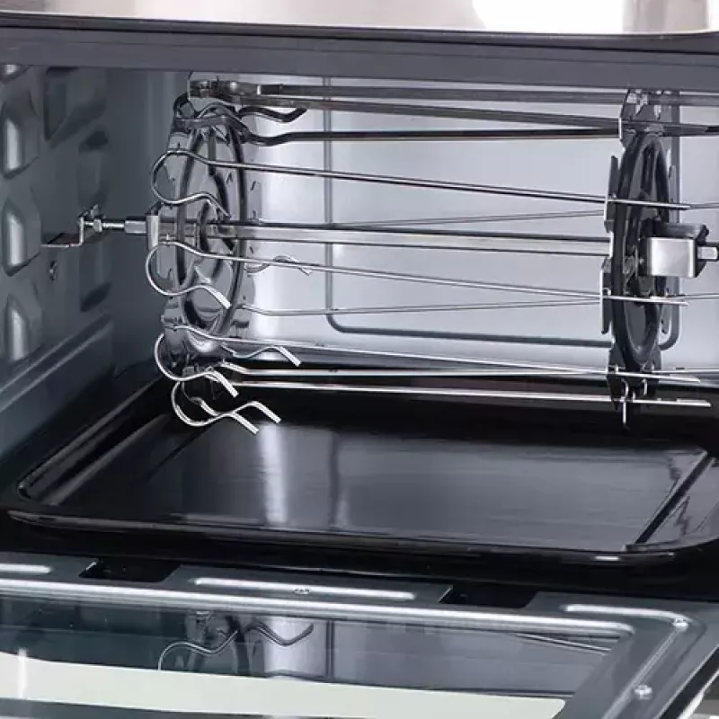 Kuumaõhufritüürahi Adler AD 6309 13 L 2500 W Must/Hõbedane, puutetundlik juhtimine, röstimisvarras