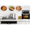 Kuumaõhufritüürahi Adler AD 6309 13 L 2500 W Must/Hõbedane, puutetundlik juhtimine, röstimisvarras