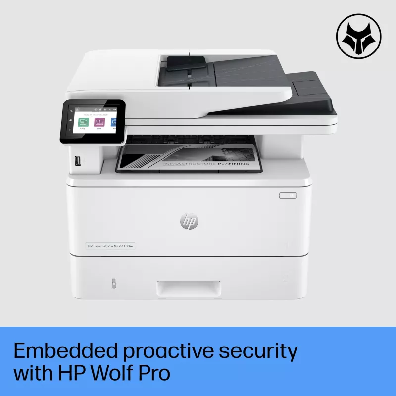 Mitmeotstarbeline printer HP LaserJet Pro MFP 4102fdw Laser Mono Printimine