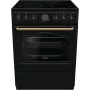 Gorenje GECS6B71CLB Vabaltseisev pliit Elektrikeramiline pliit Must