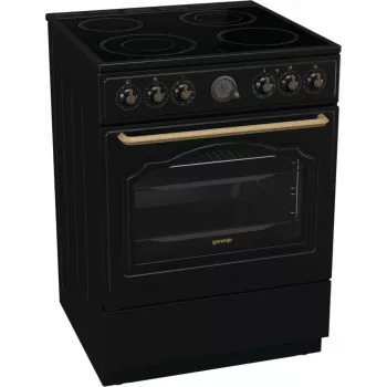 Gorenje GECS6B71CLB Vabaltseisev pliit Elektrikeramiline pliit Must