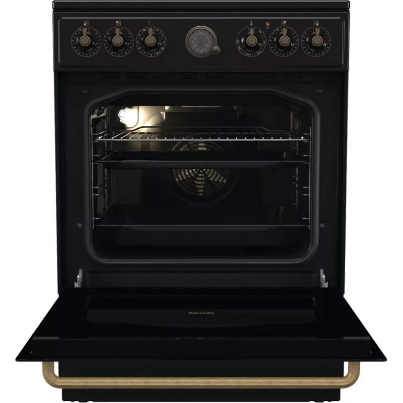 Gorenje GECS6B71CLB Vabaltseisev pliit Elektrikeramiline pliit Must