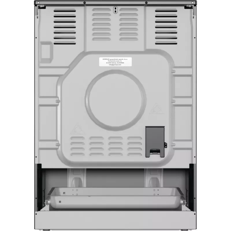 Gorenje GECS6B71CLB Vabaltseisev pliit Elektrikeramiline pliit Must
