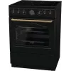 Gorenje GECS6B71CLB Vabaltseisev pliit Elektrikeramiline pliit Must