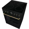 Gorenje GECS6B71CLB Vabaltseisev pliit Elektrikeramiline pliit Must