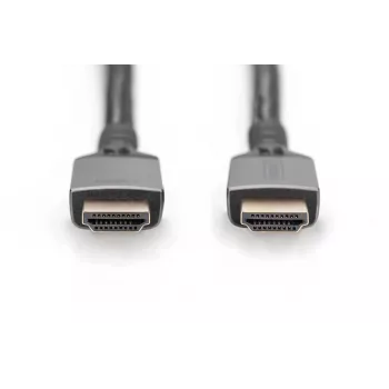 DIGITUS 8K PREMIUM HDMI 2.1 ühenduskaabel, kullatud, toetab 8K/60Hz, 1 m