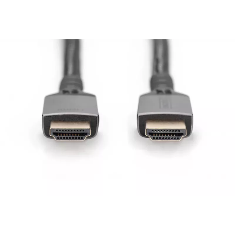 DIGITUS 8K PREMIUM HDMI 2.1 ühenduskaabel, kullatud, toetab 8K/60Hz, 1 m