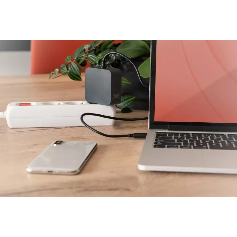 Sülearvuti laadija USB-C Digitus DA-10071 65W siseruumides AC must