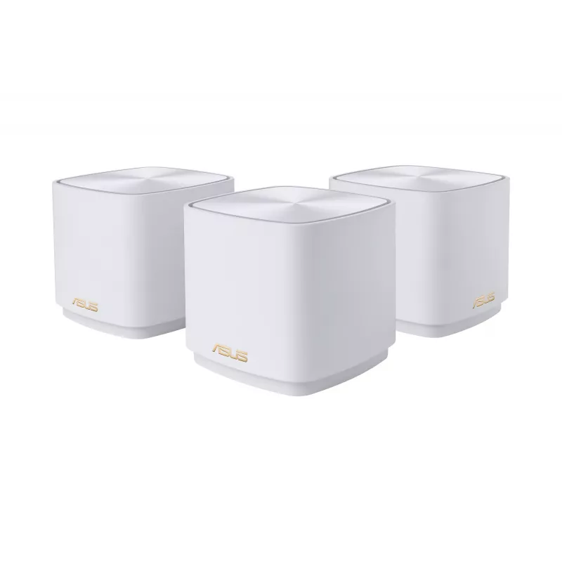 ASUS ZenWiFi XD5 (W-3-PK) Kaheriba (2,4 GHz / 5 GHz) Wi-Fi 6 (802.11ax) Valge 2 sisemist