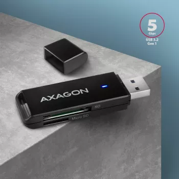 Card Reader Axagon CRE-S2N USB 3.2 Gen 1 Type-A Must