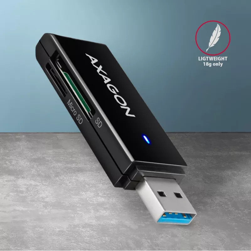 Card Reader Axagon CRE-S2N USB 3.2 Gen 1 Type-A Must