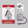 Axagon CRE-S3 väline USB-A 3.2 Gen 1 3-pesaline ja LUN SD/microSD/CF kaardilugeja USB 3.2 Gen 1 (3.1 Gen 1) Type-A hall