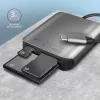 Axagon CRE-S3C Alumiiniumist kiire USB-C 3.2 Gen 1 mälukaardilugeja. 3 pesa, UHS-II