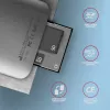 Axagon CRE-S3C Alumiiniumist kiire USB-C 3.2 Gen 1 mälukaardilugeja. 3 pesa, UHS-II