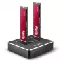 Axagon ADSA-M2C SuperSpeed USB-C 10Gbps kahe M.2 NVMe dokk