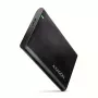 HDD/SSD korpus AXAGON EE25-A6M — 2,5-tolline SATA, USB 3.2 Gen 1 (5 Gbit/s), Micro-USB B USB Type-A, alumiinium, must