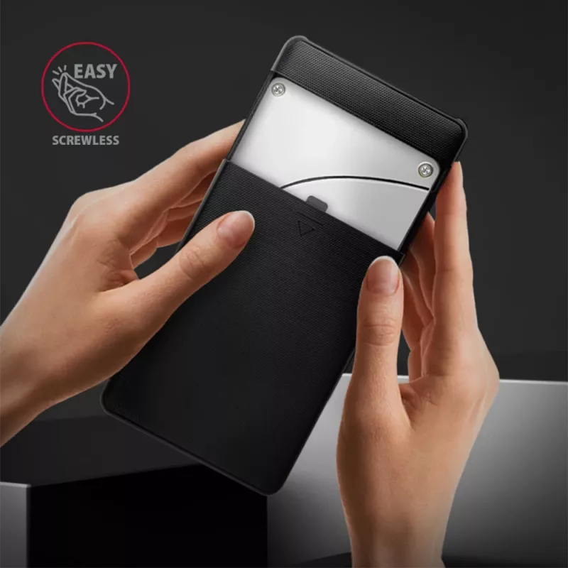 Axagon EE25-SLC Kruvivaba USB-C 3.2 Gen 1 - SATA 6G väline karp 2,5-tollisele SSD/HDD-le