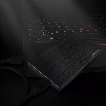 Axagon EE25-XA6 kompaktne alumiiniumist USB 3.2 Gen 1 - SATA 6G väline karp 2,5-tollisele SSD/HDD-le