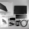 Axagon EE35-XA3 kompaktne alumiiniumist USB 3.2 Gen 1 väline karp SATA 3,5-tollisele HDD-le