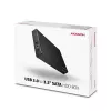 Axagon EE35-XA3 kompaktne alumiiniumist USB 3.2 Gen 1 väline karp SATA 3,5-tollisele HDD-le