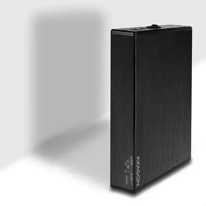 Axagon EE35-XA3 kompaktne alumiiniumist USB 3.2 Gen 1 väline karp SATA 3,5-tollisele HDD-le