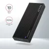 Axagon EEM2-GTR väline USB-C 3.2 Gen 2 metallkast M.2 NVMe SSD-dele