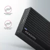 Axagon EEM2-GTR väline USB-C 3.2 Gen 2 metallkast M.2 NVMe SSD-dele