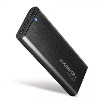 SSD korpus Axagon EEM2-SBC USB-C 3.2 Gen 2 Must M.2