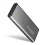 Axagon EEM2-SG2 SuperSpeed+ USB-C – M.2 NVMe ja SATA SSD RAW karp