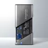 Axagon EEM2-SG2 SuperSpeed+ USB-C – M.2 NVMe ja SATA SSD RAW karp