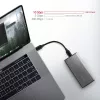 Axagon EEM2-SG2 SuperSpeed+ USB-C – M.2 NVMe ja SATA SSD RAW karp