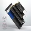 Axagon EEM2-SG2 SuperSpeed+ USB-C – M.2 NVMe ja SATA SSD RAW karp