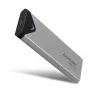 Axagon EEM2-UG2 väline USB-C 10Gbps metallkarp M.2 NVMe SSD-ketastele. Hõbedane