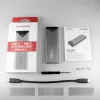 Axagon EEM2-UG2 väline USB-C 10Gbps metallkarp M.2 NVMe SSD-ketastele. Hõbedane